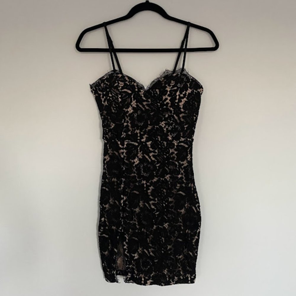 Revamped Lace Bodycon Dress